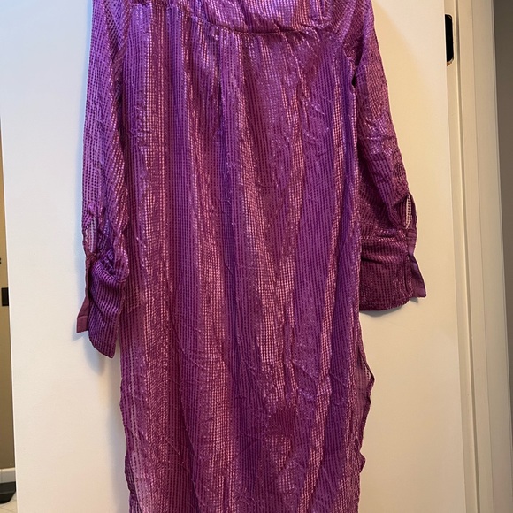 Anthropologie button-up long shirt - Picture 2 of 5